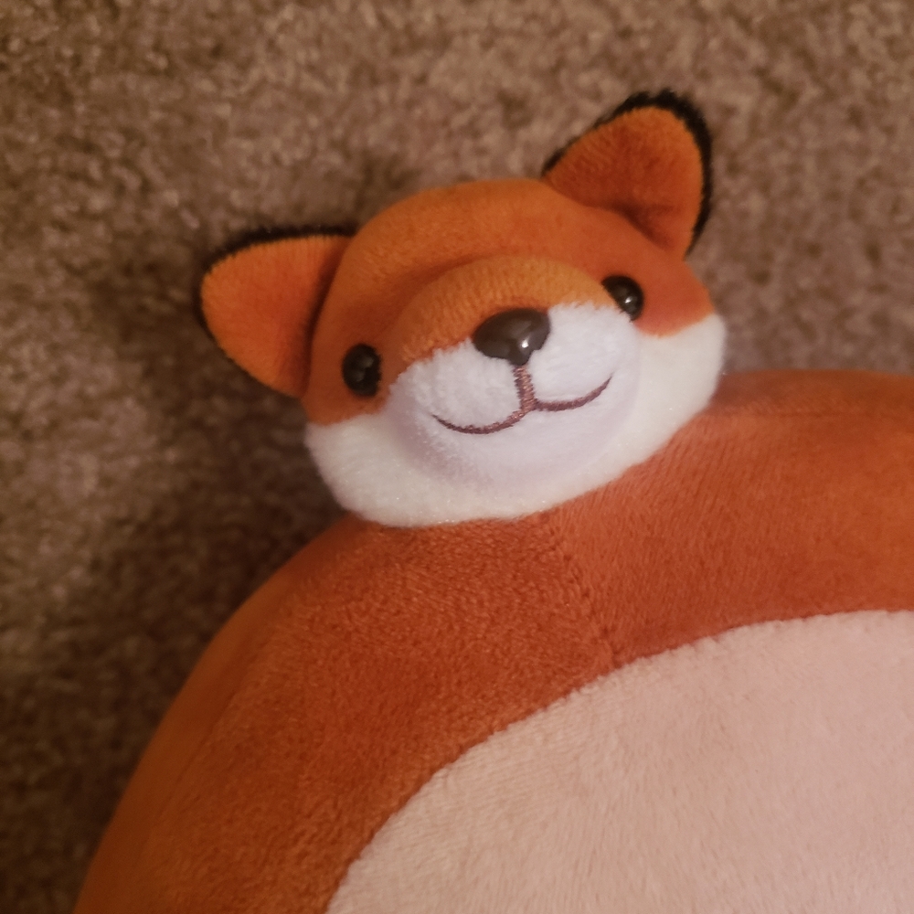 Bagstock Fox 12" Tiny Headed Kingdom Plushie